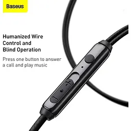 Навушники Baseus Encok 3.5 mm Wired Earphone H19 (NGH19-03) - мініатюра 7