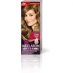 Інтенсивна крем-фарба для волосся Wellaton відтінок 6/0 темний блонд 110 мл - мініатюра 6