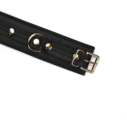 Наручники Liebe Seele Black Organosilicon Wrist Cuff - мініатюра 5