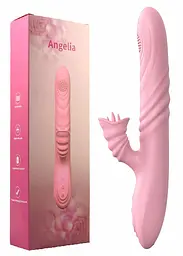 Вібратор Angelia, USB 3 функції поштовхів / 20 вібрацій Flesh Boss Series 26-00141 100631
