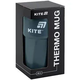 Термокружка Kite 450 мл сіра (K25-1220-1) - мініатюра 5