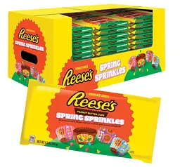 Шоколадні цукерки Reese's Peanut Butter Cups Miniatures with Spring Sprinkles 263г - мініатюра 8