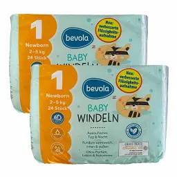 Підгузки Bevola Baby 1 Newborn (2-5 кг), 48 шт