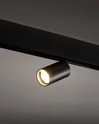 Магнітний трековий світильник Nowodvorski 11712 NANO-LVM Spot LED 1x1W 3000K 65Lm IP20 чорний - мініатюра 3