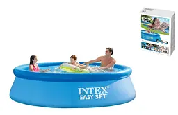 Басейн сімейний 28110 NP Intex 244-76см, 2419л, в коробці (6941057400068) - мініатюра 2