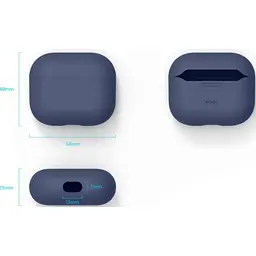 Чохол Elago Liquid Hybrid Case Jean Indigo для Airpods 3rd Gen синій (EAP3RH-JIN) - мініатюра 3