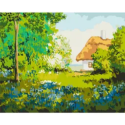 Набір для розпису по номерах Літо у селі, 40x50 см, BS53150