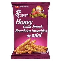 Чипси медові Nongshim Twist snack Honey Flavoured Honey&Apple 75 г