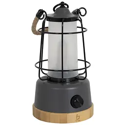 Ліхтар кемпінговий Bo-Camp Harlington 370 Lumen з димінгом Bamboo-Grey - мініатюра 2