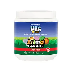 Вітаміни та мінерали NaturesPlus Animal Parade Mag Kidz Sugar Free 171 г Вишня