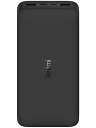 Зовнішній акумулятор Xiaomi Redmi 20000mAh чорний - мініатюра 2