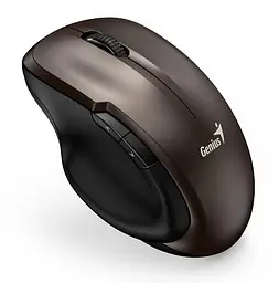 Миша бездротова Ergo 8200S, Chocolate, USB 2.4 GHz, оптична (сенсор BlueEye) Genius teh0028188