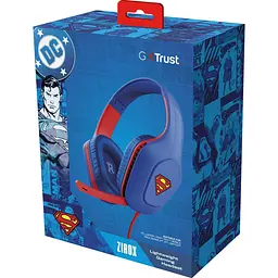 Ігрова гарнітура Trust GXT415SM Zirox Superman Edition Blue (25738_TRUST) - мініатюра 8