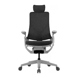 Офісне крісло GT Racer B-6314 Dark Gray/Gray (B-6314 Fabric Dark Gray/Gray) - мініатюра 2