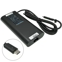 Блок живлення для ноутбука Dell USB-C 130W 20V 6.5A, USB3.1/Type-C/USB-C, Black (без кабеля!) - мініатюра 2