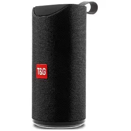 Портативна Bluetooth колонка TG-113 бездротова переносна колонка з вологозахистом бумбокс Чорна