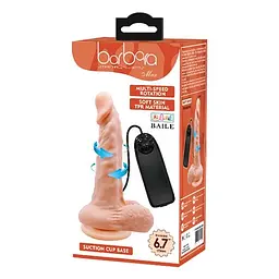 Вібратор Baile - Barbara Max Multi Speed Real Vibrator, 17х3.7 см - мініатюра 2