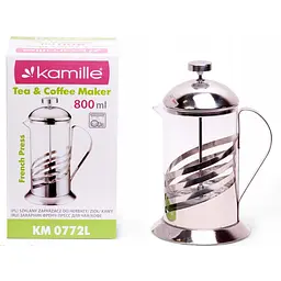 Френч-прес Kamille 800 мл (KM-0772L) - мініатюра 4