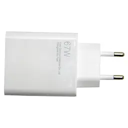 Power bank повербанк на 10400 mah сріблястий та блок живлення для телефону білий 67W Power AR-9169 - мініатюра 5