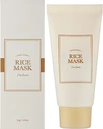 Очищувальна маска-скраб з екстрактом рису I'm From Rice Mask 30 г - мініатюра 2