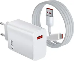 Бездротовий зарядний пристрій Xiaomi Mi Wireless Charging Stand 50W + СЗУ 67W + кабель 6A MDY-12-EN [BHR5835CN] [88603] - мініатюра 6