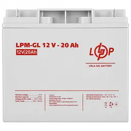 Акумулятор LogicPower LPM-GL 12V - 20 Ah GEL - мініатюра 4