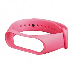 Силіконовий ремінець для фітнес браслета XiaomiXiaomi Band 3 4 Pink Рожевий