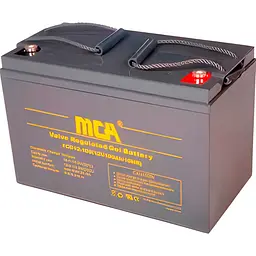 Акумулятор MCA GEL 12V (12V/120Ah/1440Wh) (FCG12-120AT) [114107] - мініатюра 1