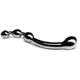 Металевий анально-вагінальний стимулятор Sinner Gear Unbendable Metal Anal Dildo - мініатюра 2