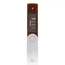 Апаратний гаманець для криптовалют Ledger Nano X Orange BTC (LNXOBTC) - мініатюра 2