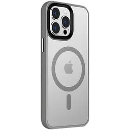 Чохол Ummi Colorful with MagSafe для Apple iPhone 15 Pro Max (6.7) Сірий / Grey - мініатюра 2