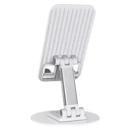 Підставка для планшетів Wiwu ZM109 Desktoop Rotation Stand поворотна біла - мініатюра 3