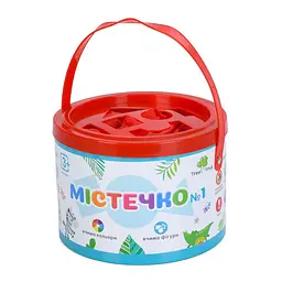 Дитяча дерев'яна іграшка "Містечко №1" Limo Toy MD 0938-1, 24 блоки - мініатюра 7