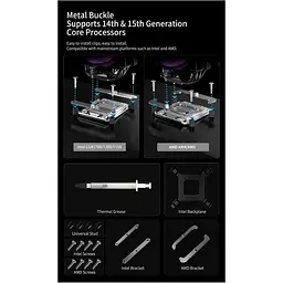 Кулер для процесора GameMax Gamma 90 Digital BK (Gamma 90 Digital BK) - мініатюра 9