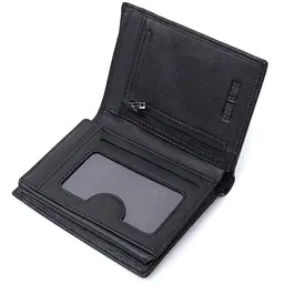 Чоловічий шкіряний гаманець ST Leather 10,5х13х2 см acs0029390 - мініатюра 6