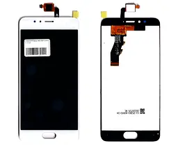 Дисплей Meizu M5s M612/ M5s mini білий
