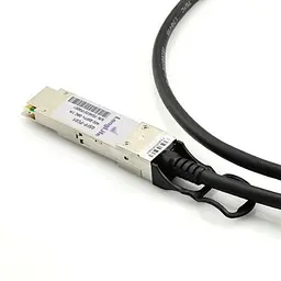 Оптичний патчкорд Alistar QSFP to QSFP 40G Directly-attached Copper Cable 1M (DAC-QSFP-40G-1M) - мініатюра 3