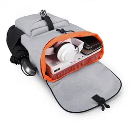 Рюкзак Tigernu T-B3596 15.6" Light grey (T-B3596) - мініатюра 4