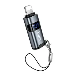 Перехідник HOCO Lightning male to Type-C female screen display adapter UA44 PD 30W