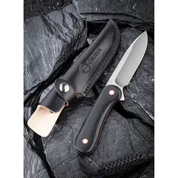 Ніж Civivi Fixed Blade Elementum Satin Black G10 (C2104A) - мініатюра 9