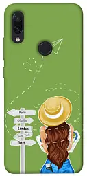 Чохол Demsky Travel girl для Xiaomi Redmi Note 7 / Note 7 Pro / Note 7s