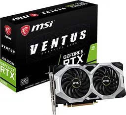 Відеокарта GeForce RTX 2060 6GB MSI Ventus OC (RTX 2060 VENTUS 6G OC) Б/В - мініатюра 1