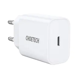 Зарядное устройство для Choetech USB-C PD20W white (Q5004-V5)