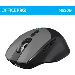 Bluetooth миша OfficePro M520B Wireless/Bluetooth Silent Click Black (M520B) UA - мініатюра 4