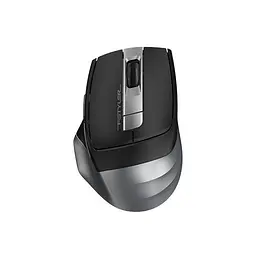 Миша бездротова A4Tech Fstyler FG35 (Grey), USB, колір чорний+сірий