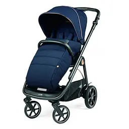 Коляска Peg-Perego Veloce Blue Shine SL, 3в1, синя (PACK-VEL31SL000007) - мініатюра 2