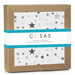 Пелюшка муслінова 80x100 Stars CS1 COSAS (4822052263495)
