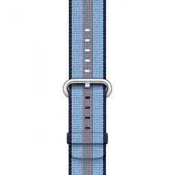Ремінець Creasted для годинника Apple Watch 38 мм 40 мм нейлоновий з пряжкою, Blue with dark blue - мініатюра 3