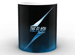 Кружка GeekLand Флеш Flash синє лого FS.02.027 - мініатюра 2