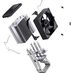 Кулер для процесора Jonsbo CR-1400 EVO Black (CR-1400 EVO Black) - мініатюра 12